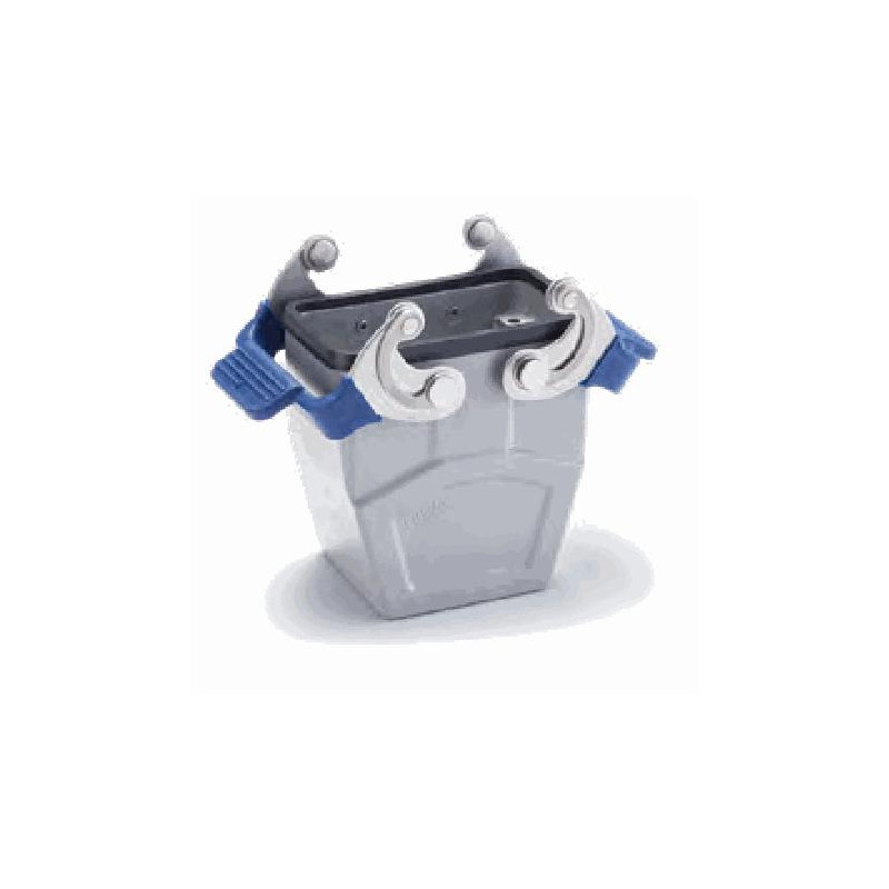 Capot câble à câble 10B, Aluminium moulé sous pression, IP67, Sortie verticale, PG29